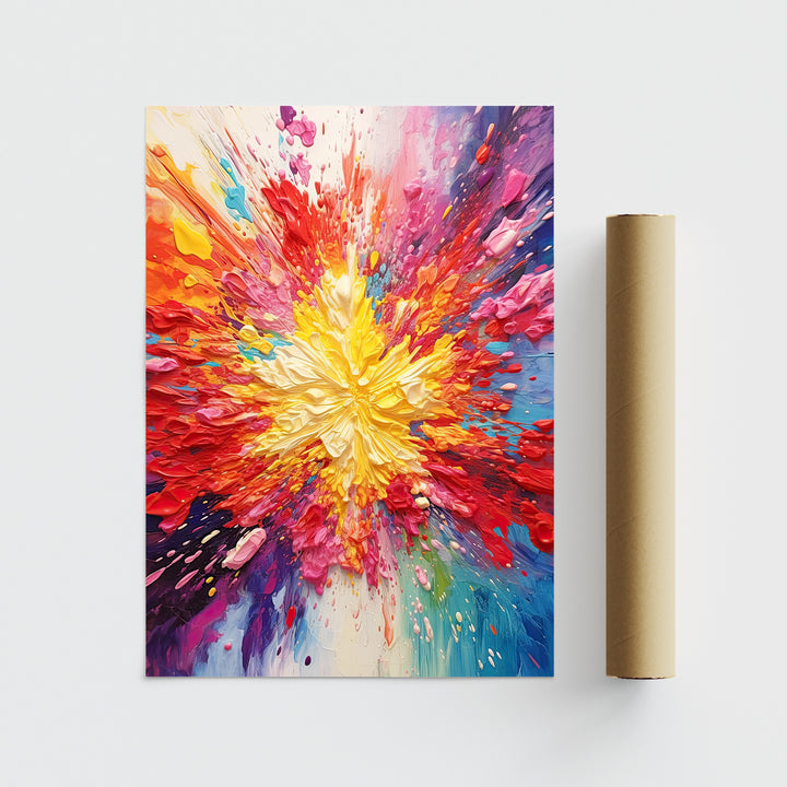 Color Burst | Poster - Papanee