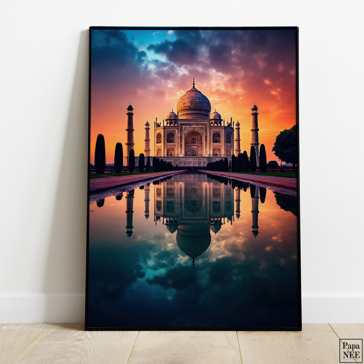 Taj Mahal at Sunset - Papanee