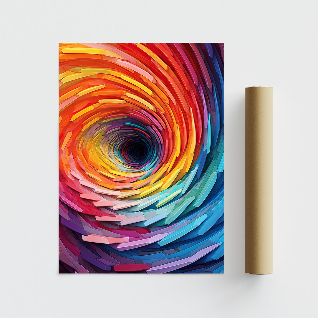Prismatic Spin | Poster - Papanee