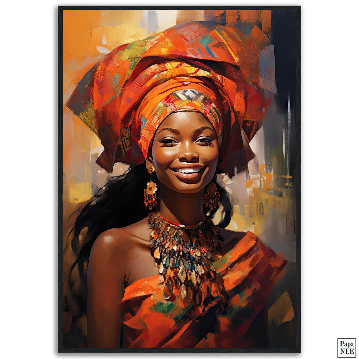 African Flamboyance - Poster
