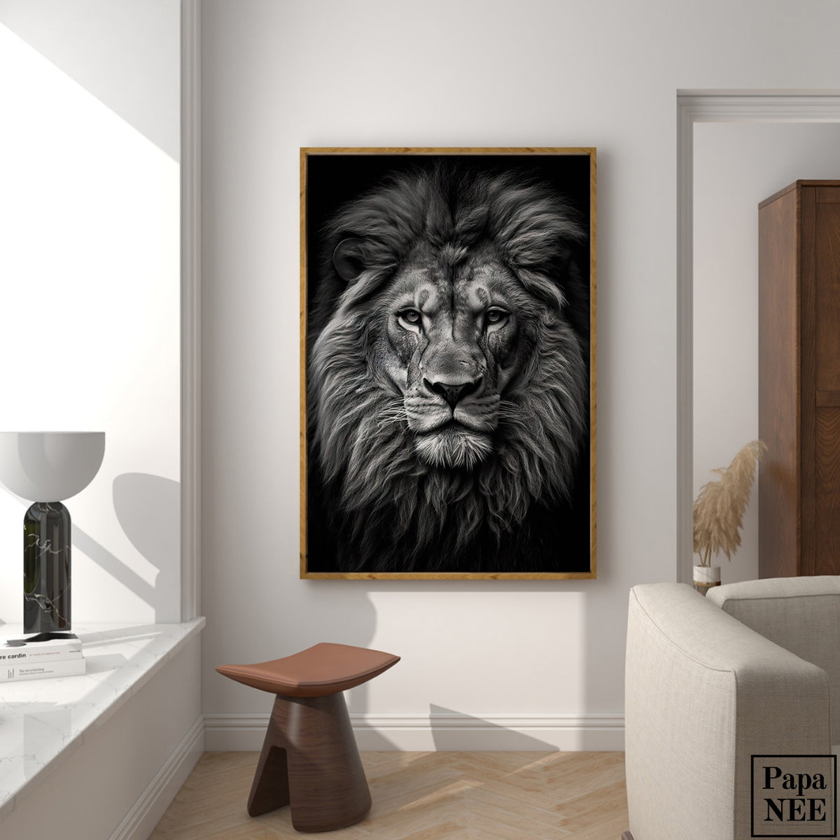 African Lion - Poster