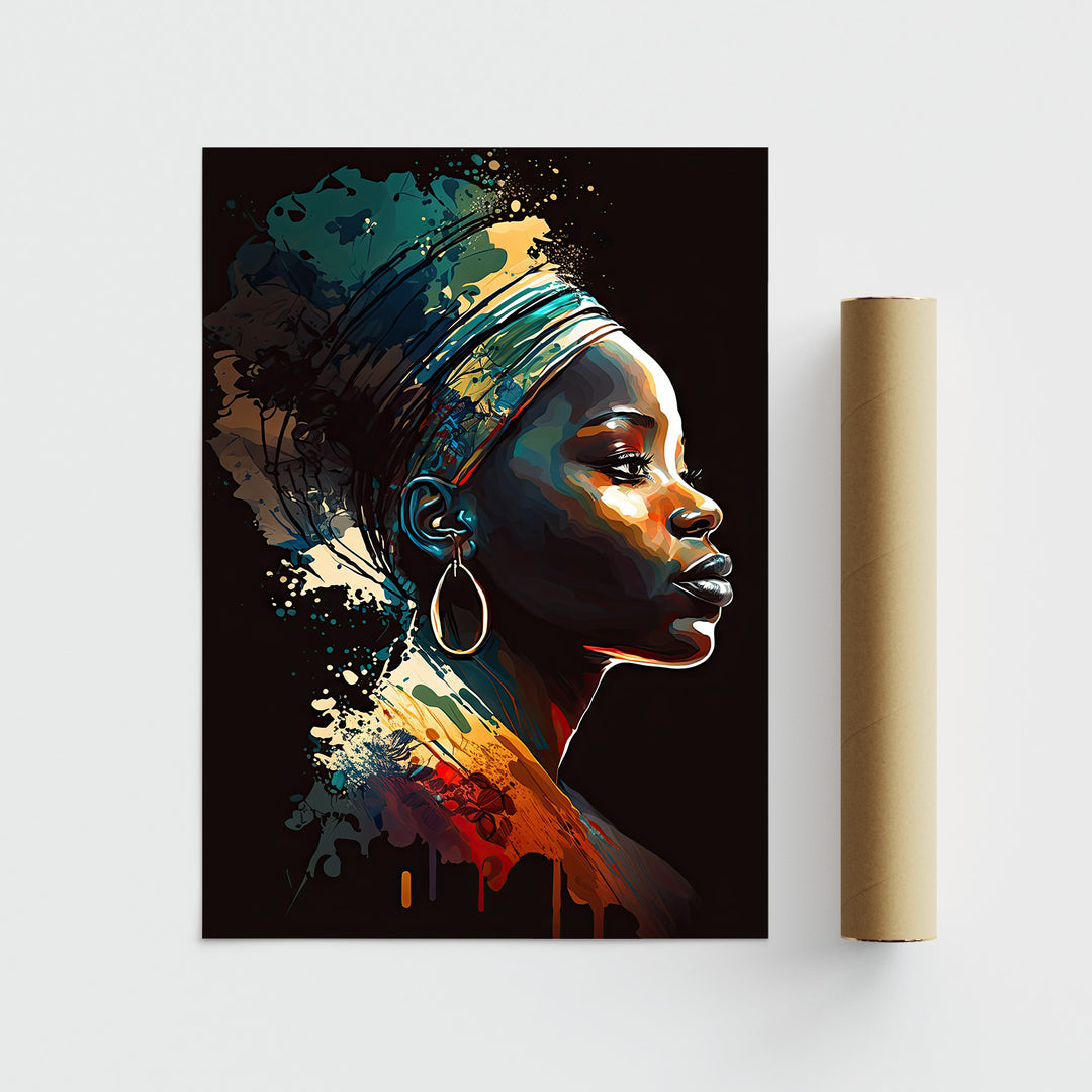 Portrait of Nia | Poster - Papanee