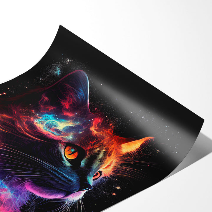 Astro Kitty | Poster - Papanee