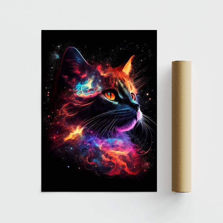 Astro Kitty | Poster - Papanee