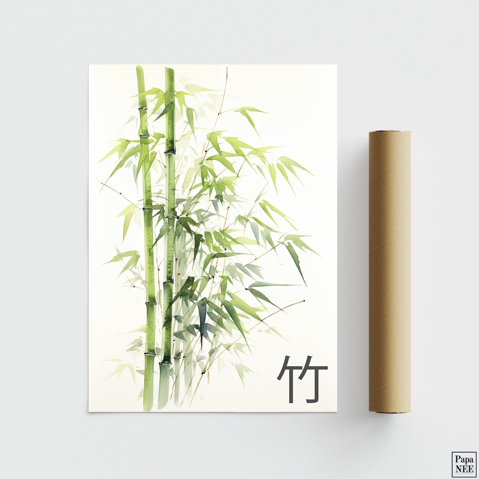 Bamboo Serenity - Poster