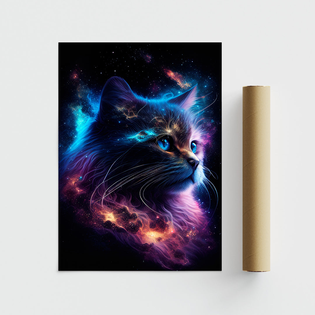 Celestial Kitty | Poster - Papanee