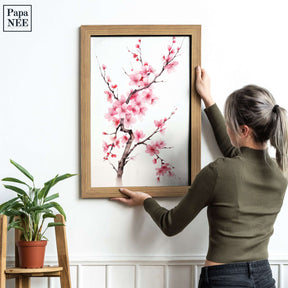 Cherry Blossom Serenity - Poster