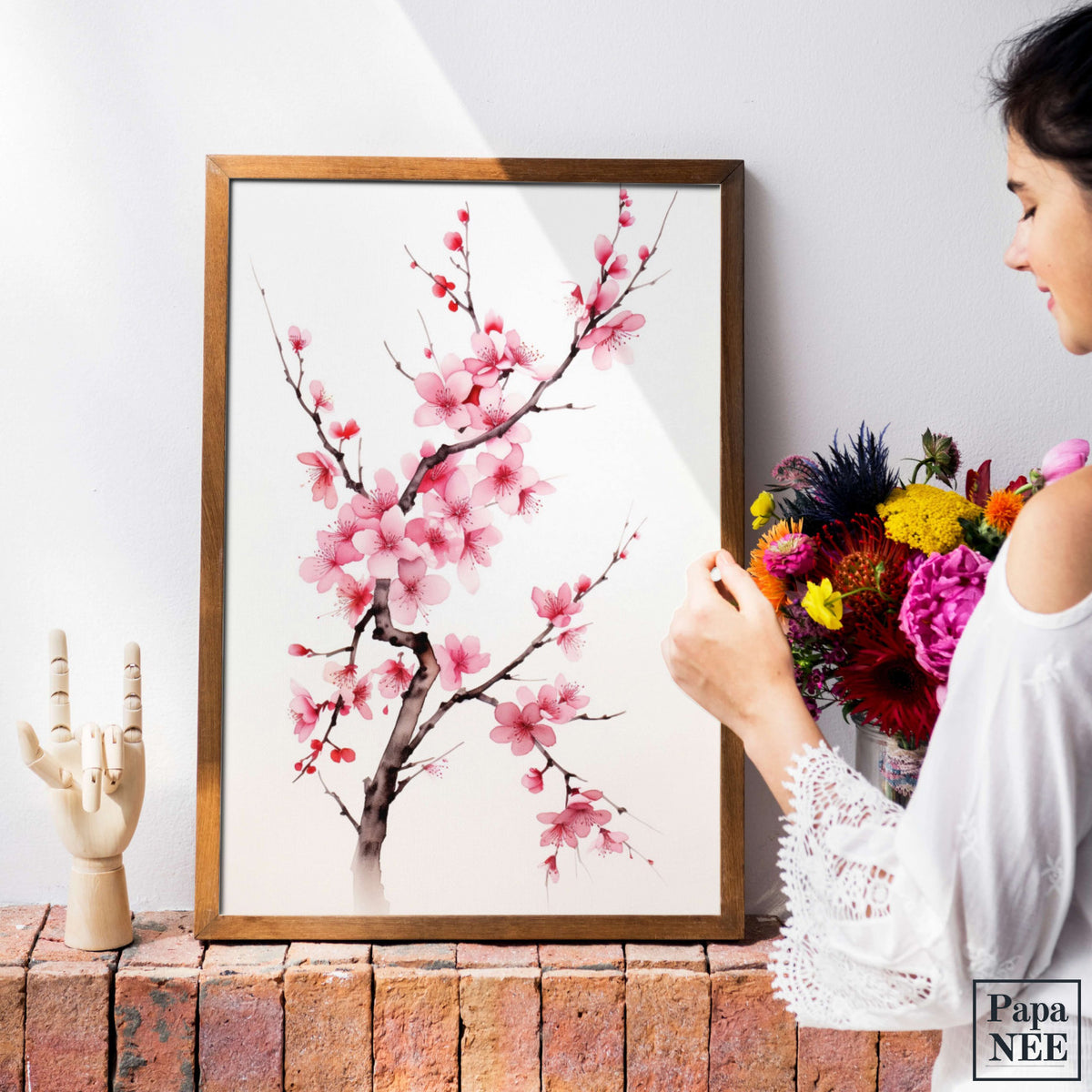 Cherry Blossom Serenity - Poster
