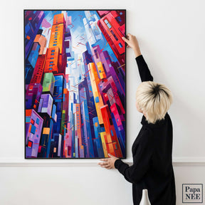 Cityscape Symphony - Poster