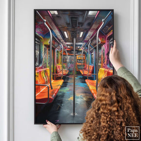 Colorful Commute - Poster