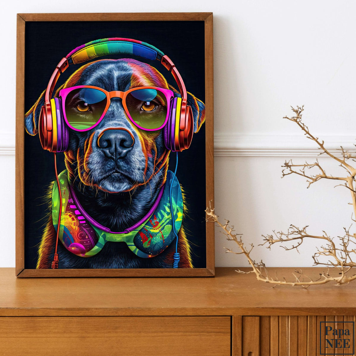 Dubstep Dog - Poster