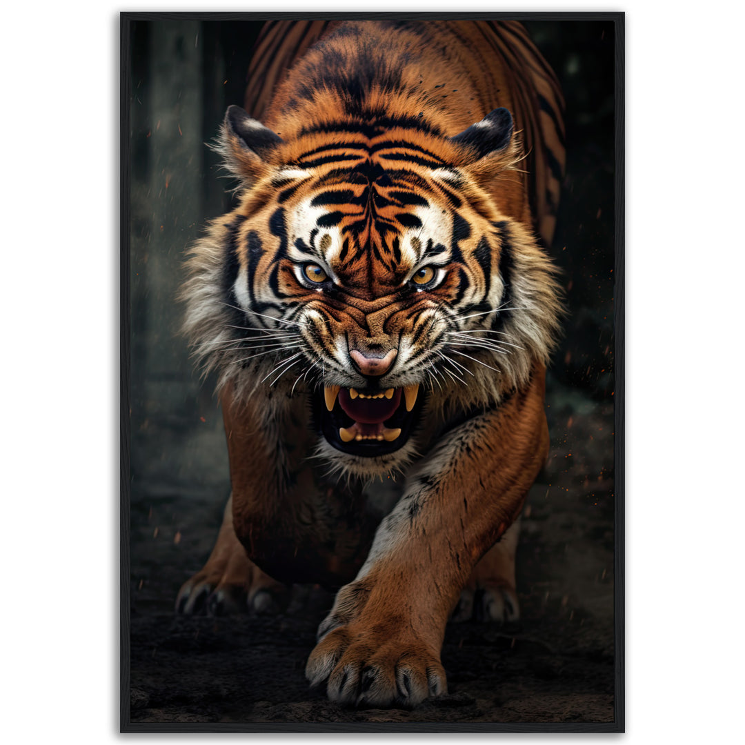 Fierce Tiger | Poster - Papanee