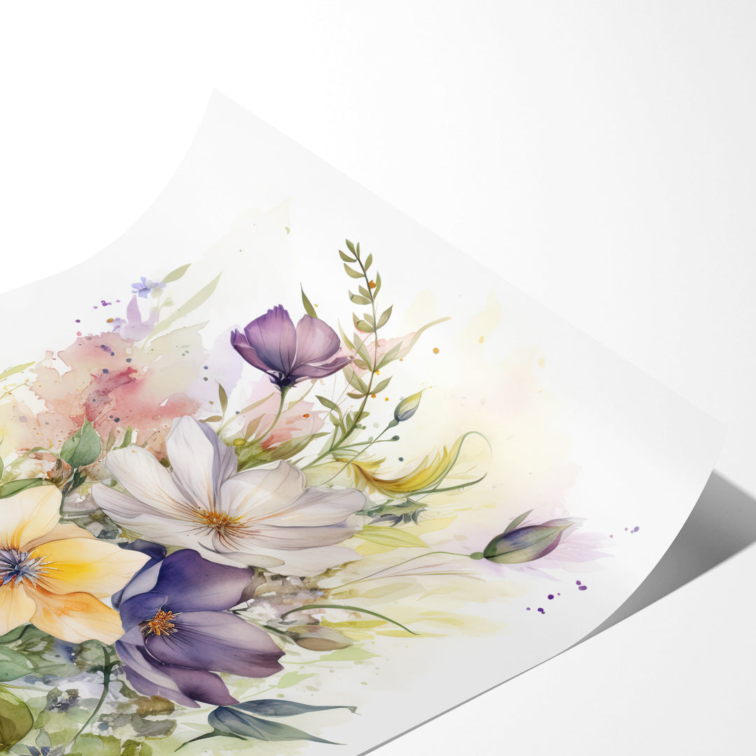 Flourishing Elegance | Poster - Papanee