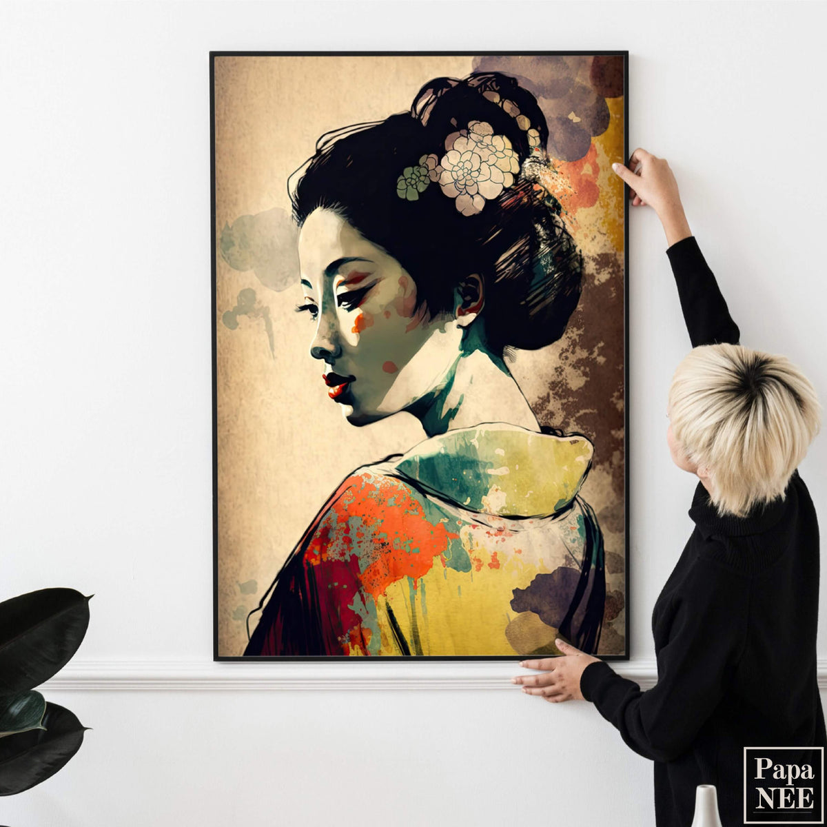 Graceful Geisha - Poster