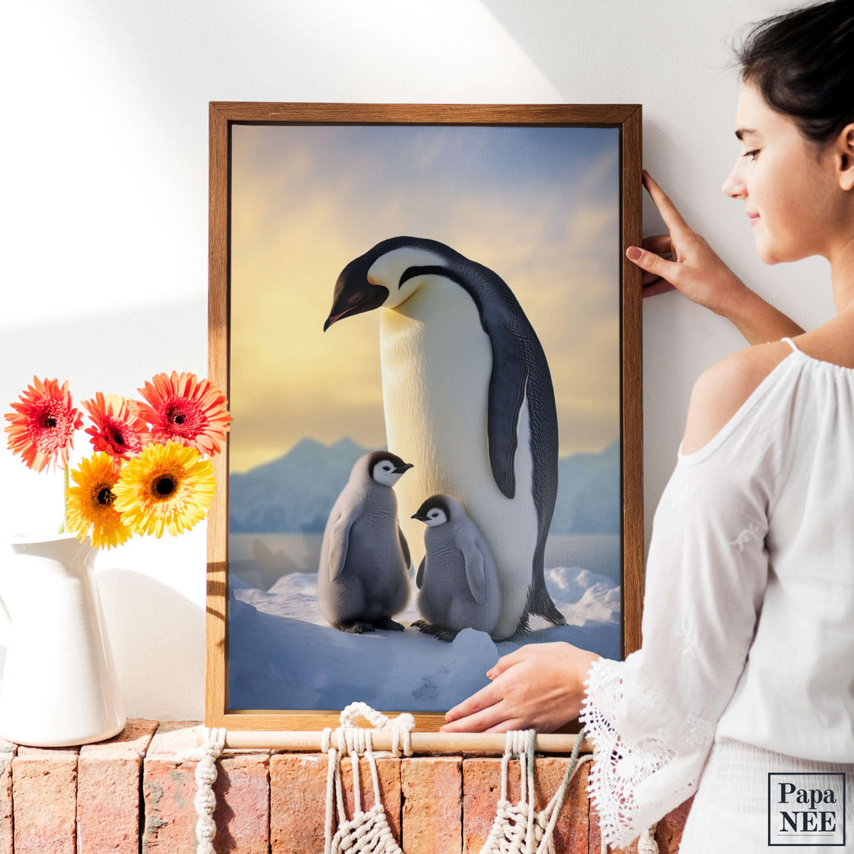 Penguin Family - Poster