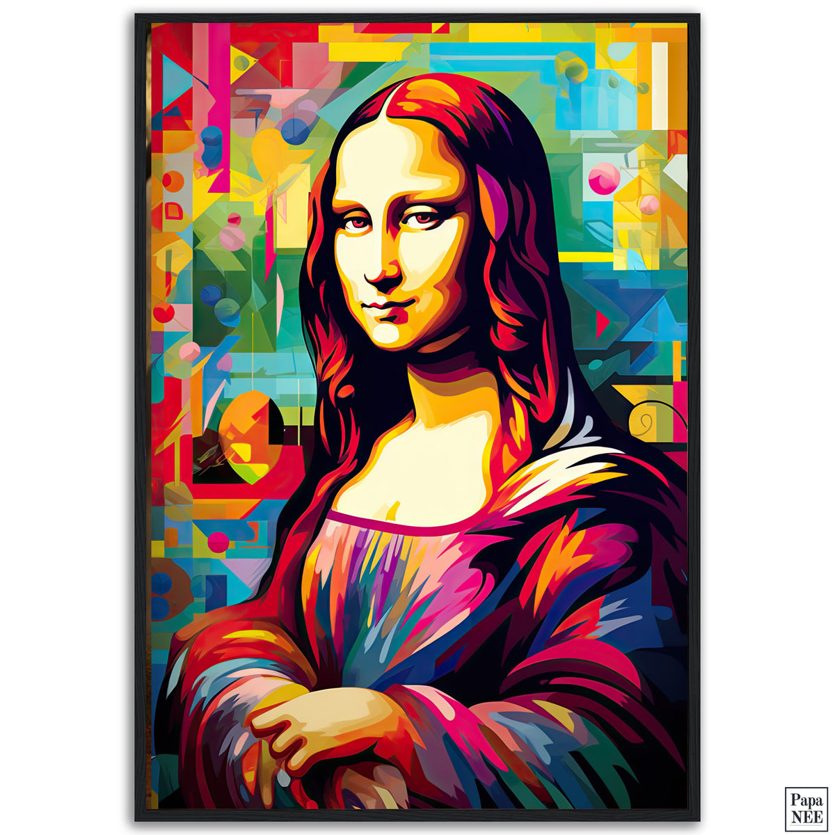 Pop Art Mona Lisa - Papanee