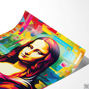 Pop Art Mona Lisa - Papanee