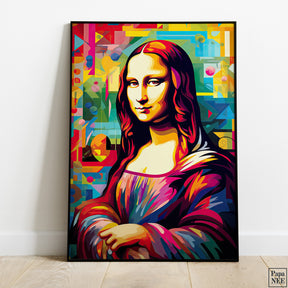 Pop Art Mona Lisa - Papanee