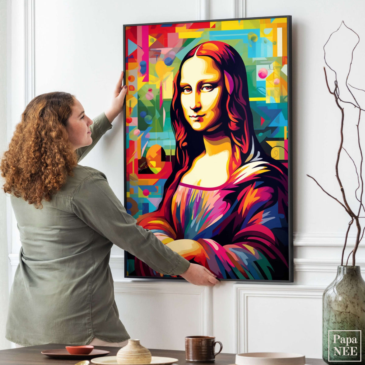 Pop Art Mona Lisa - Poster