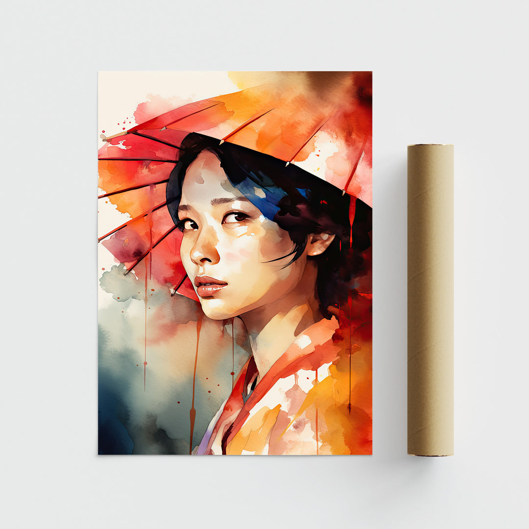 Portrait of Ayumi | Poster - Papanee
