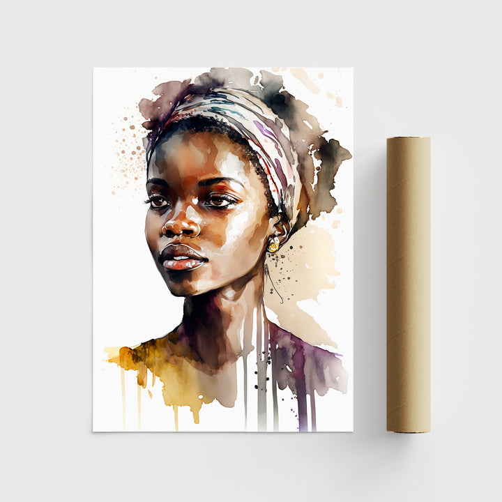 Portrait of Aisha | Poster - Papanee