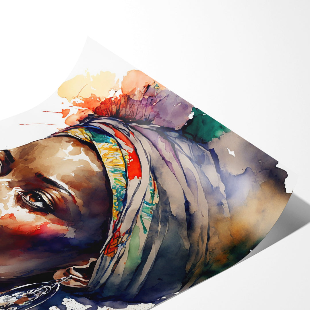 Portrait of Kadija | Poster - Papanee