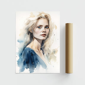 Portrait of Lilia | Poster - Papanee