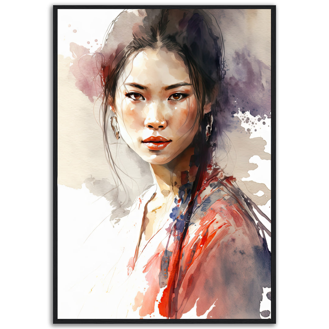 Portrait of Yukiko | Poster - Papanee