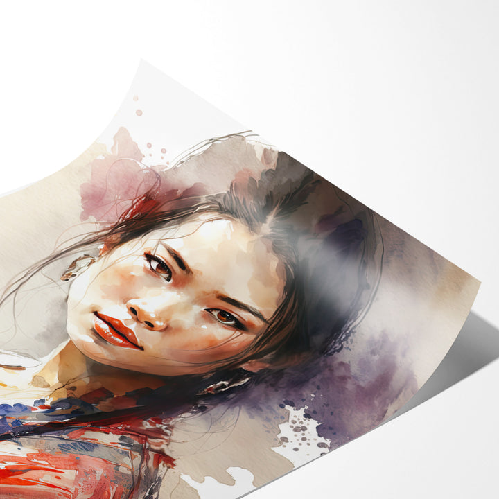Portrait of Yukiko | Poster - Papanee
