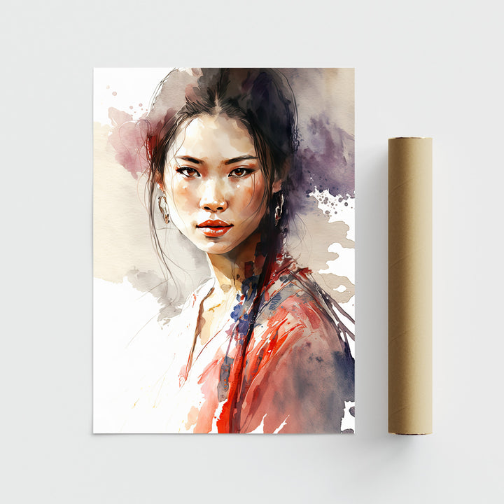 Portrait of Yukiko | Poster - Papanee
