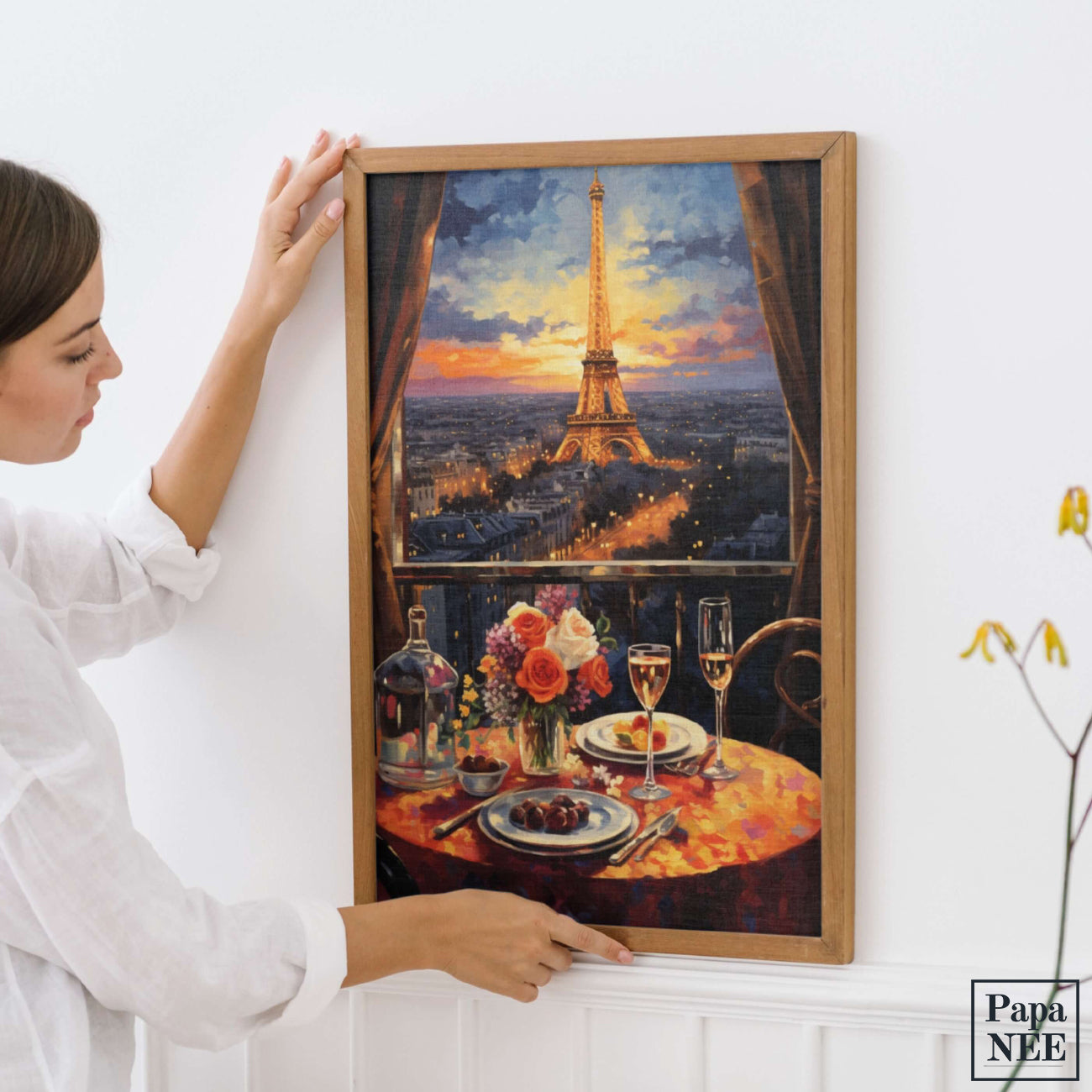 Dinner in Paris - Poster