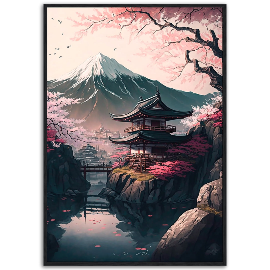 Serene Sakura | Poster - Papanee