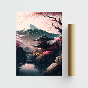 Serene Sakura | Poster - Papanee