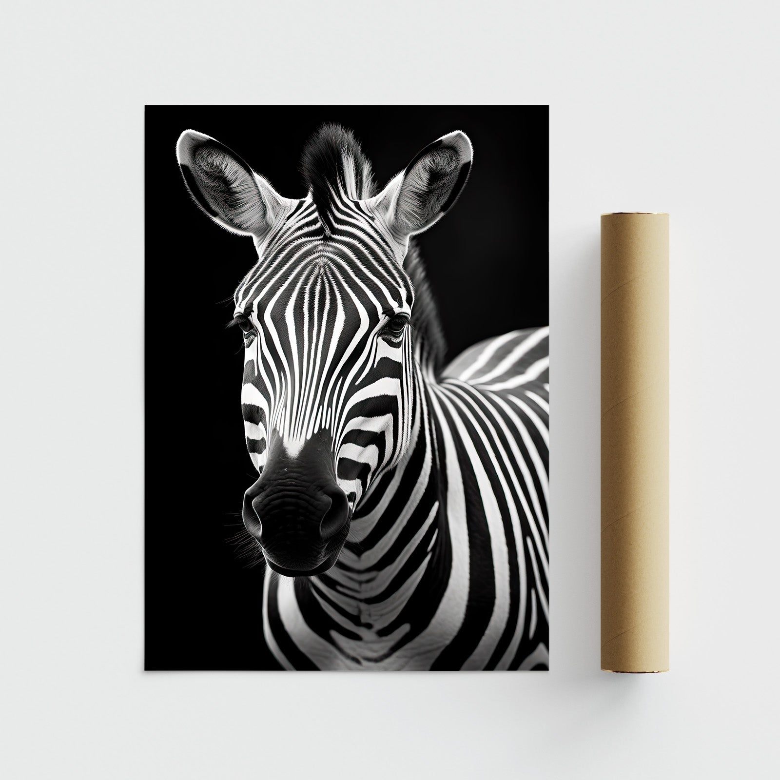 Serene Stripes | Poster - Papanee