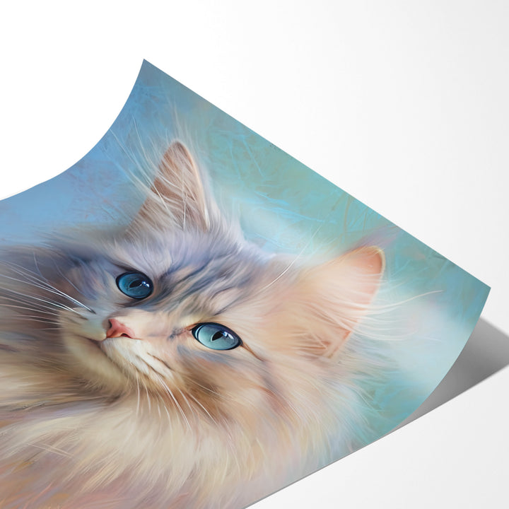 Serene Cat | Poster - Papanee