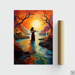 Sunset Sonata - Poster