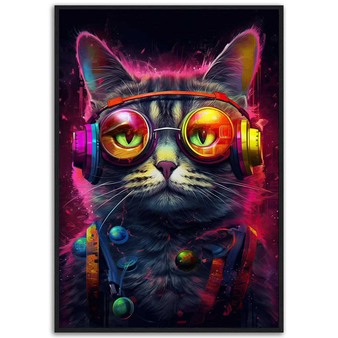 Dubstep Cat | Poster - Papanee
