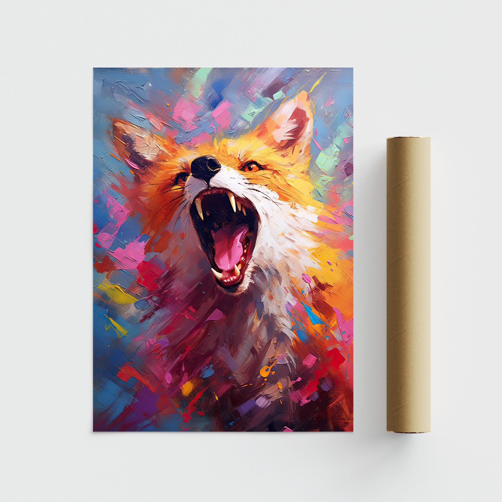 Vibrant Vixen | Poster - Papanee