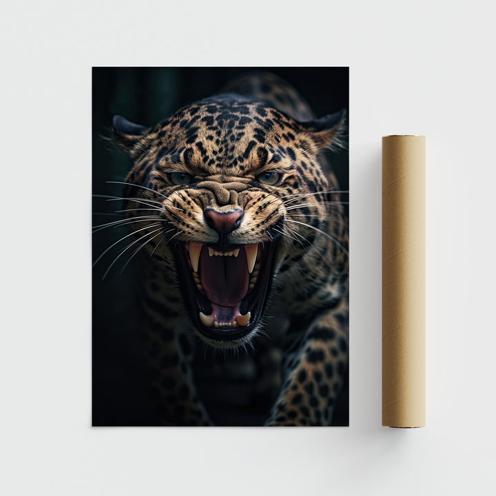 Fierce Cheetah | Poster - Papanee